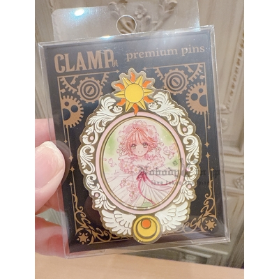 CLAMP展庫洛魔法使造型別針 現貨