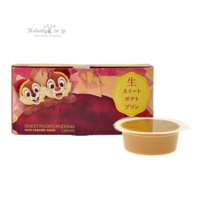 迪士尼商店奇奇蒂蒂地瓜系列2入生布丁禮盒-10月中出貨 預購