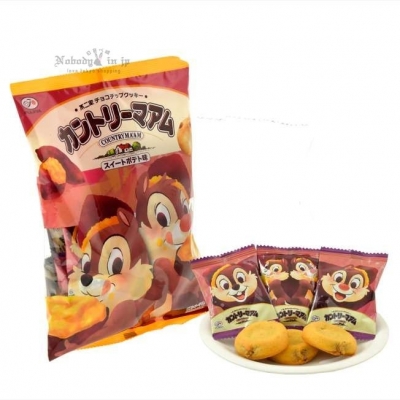 迪士尼商店奇奇蒂蒂地瓜系列不二家13入餅乾袋裝-10月中出貨 預購