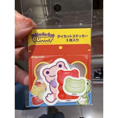pickles the frog青蛙果汁軟糖3入貼紙組(VIP下標限定請勿自行下單)