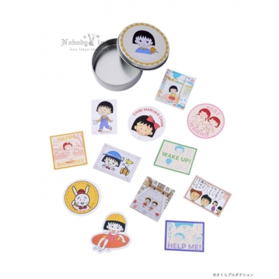 3coins x Ribon70週年聯名12款各5入造型貼紙鐵盒組(VIP下標限定請勿自行下單)