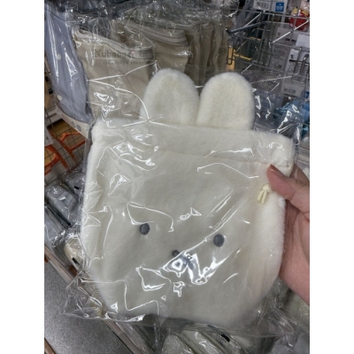 Miffy米菲兔經典大頭絨毛束口袋 特價(VIP下標限定請勿自行下單)
