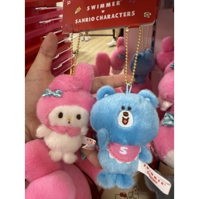 Sanrio x SWIMMER聯名第二彈絨毛吊飾組(VIP下標限定請勿自行下單)