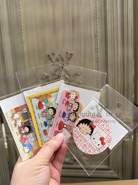 櫻桃小丸子x Sanrio聯名造型貼紙 原價120特價現貨