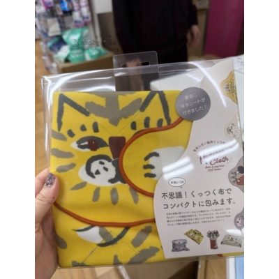 Momonga 可愛動物造型保冷不思議自粘萬用包巾 特價