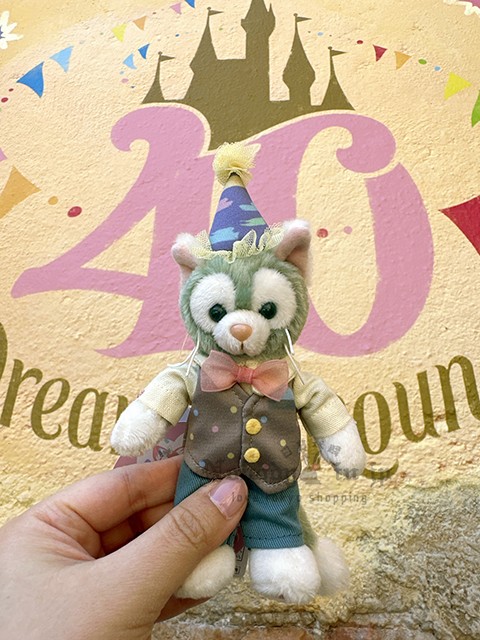 迪士尼樂園40周年紀念歡送會系列達菲 雪莉玫 傑拉托尼 史黛拉 玲娜貝兒 可琦安 奧樂米拉站姿吊飾 特價現貨 原價799
