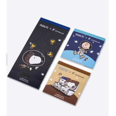 PEANUTS x STARLUX | Memo Pad Set  Memo便紙組合(VIP下標限定請勿自行下單)