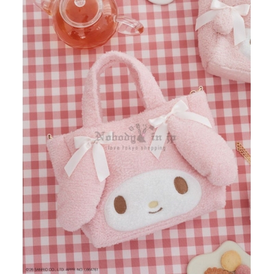 Maison de FLEUR x Sanrio 美樂蒂系列大頭2way斜背包(VIP下標限定請勿自行下單)