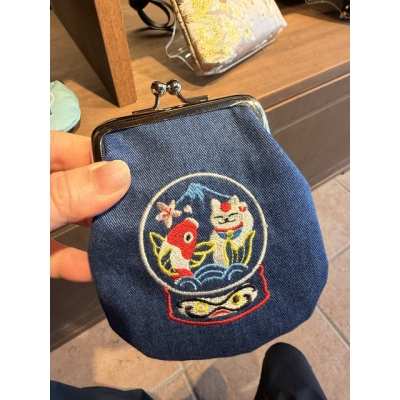 Pocchiri限定JAPAPAN TRAVEL 刺繡小物包(VIP下標限定請勿自行下單)