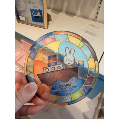 米菲兔Miffy Kitchen系列彩繪玻璃風杯墊(VIP下標限定請勿自行下單)