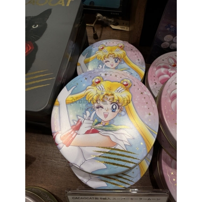 CACAOCAT x 美少女戰士聯名5入巧克力鐵盒 (VIP下標限定請勿自行下單)