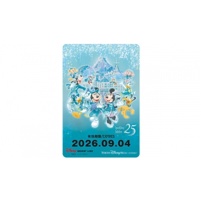 迪士尼樂園海洋25週年祝福藍系列遊園車票(VIP下標限定請勿自行下單) 