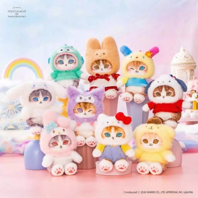 mofusand 福貓珊迪 x Sanrio 聯名絨毛吊飾(VIP下標限定請勿自行下單)