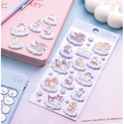 mofusand 貓福珊迪 x Sanrio 聯名立體貼紙組(VIP下標限定請勿自行下單)