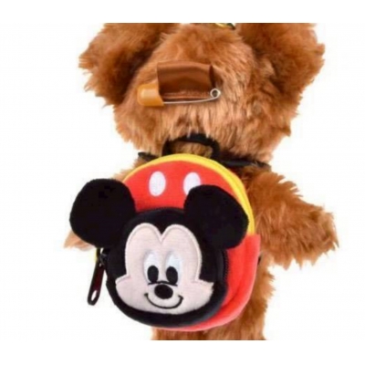 迪士尼商店大學熊金鏈絨毛吊飾用後背包(VIP下標限定請勿自行下單)