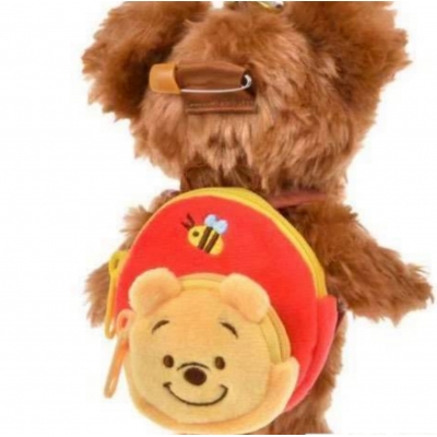 迪士尼商店大學熊金鏈絨毛吊飾用後背包(VIP下標限定請勿自行下單)