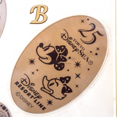 迪士尼樂園海洋 25 週年祝福藍系列壓製金幣