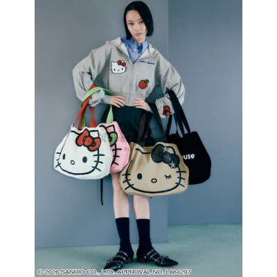Sanrio house大頭造型肩背包