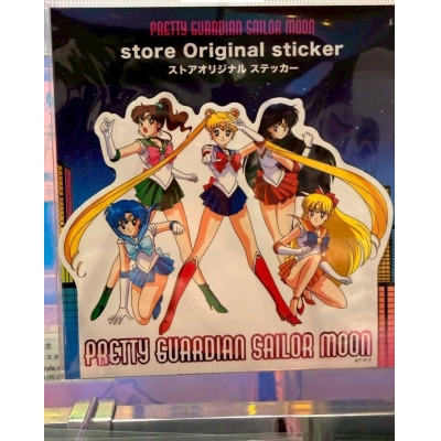 美少女戰士造型單入貼紙