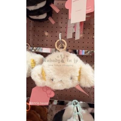 Sanrio house大頭絨毛登山扣掛包