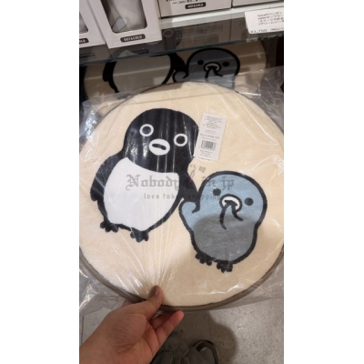 Suica企鵝圓形防滑地墊