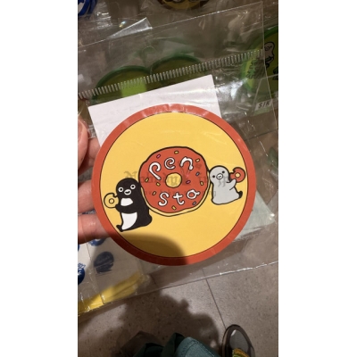 Suica企鵝橡膠杯墊