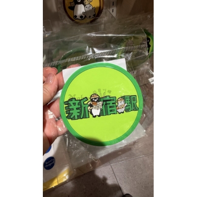 Suica企鵝橡膠杯墊