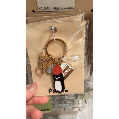 Suica企鵝合金造型鑰匙圈