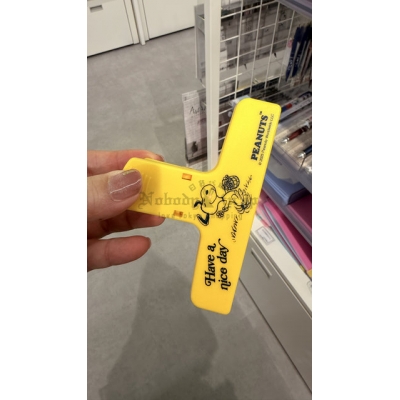 Snoopy史努比大號塑膠夾 