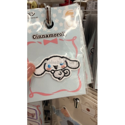 DAISO X Sanrio刺繡可直貼燙布貼