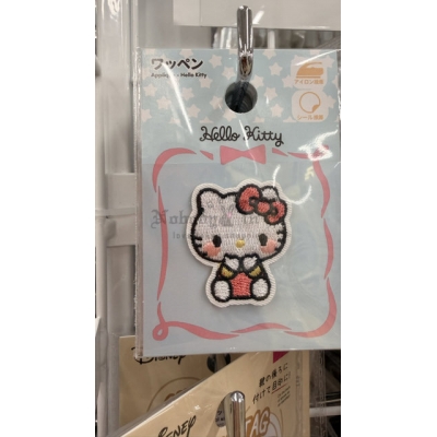 DAISO X Sanrio刺繡可直貼燙布貼