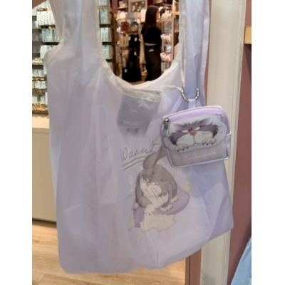 THREEPPY x disney附小掛包折疊購物袋組