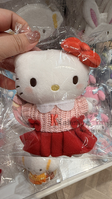 munyugurumi x Sanrio聯名編織毛衣絨毛吊飾