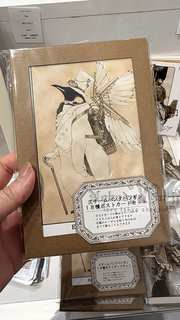 企鵝市集期間限定展18入明信片組