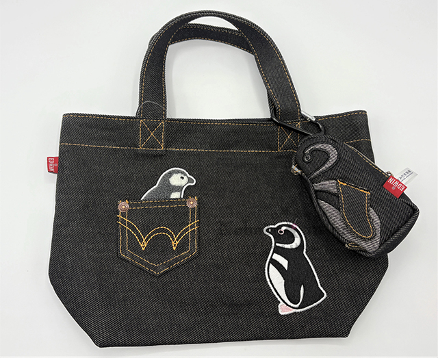 すみだ水族館 x EDWIN開業14週年紀念單寧手提包