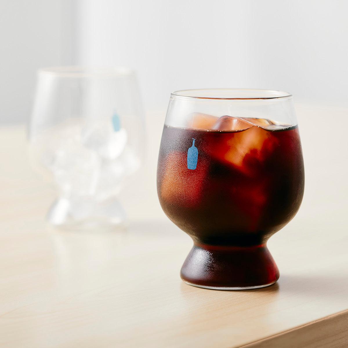 BLUE BOTTLE 藍瓶MOHEIM 355ml高腳耐熱玻璃杯