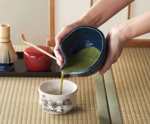 日本製美濃燒片口抹茶碗 特價