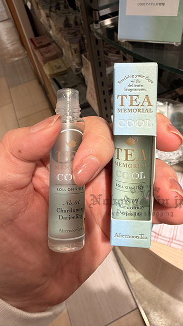 Afternoon Tea TEA MEMORIAL系列清涼滾珠棒