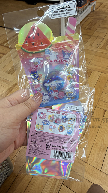 Sanrio 30枚入透明貼紙組