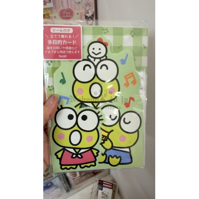 Sanrio多目的附貼紙造型卡片