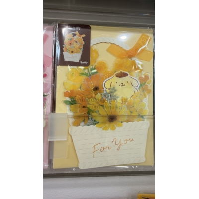 Sanrio花籃造型多目的卡片
