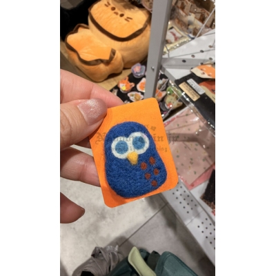cacco羊毛氈作家造型別針