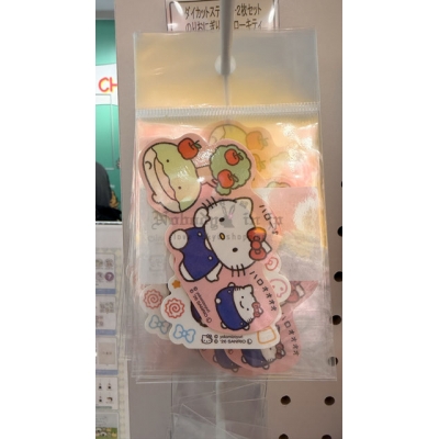 橫溝友里朗萌綺盟 x Sanrio聯名2入造型貼紙