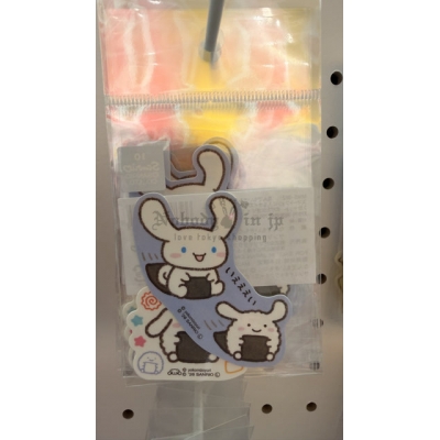 橫溝友里朗萌綺盟 x Sanrio聯名2入造型貼紙