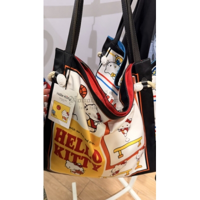 TOPKAPI x Sanrio聯名牛皮把手肩背包