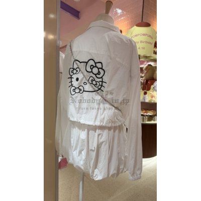 Sanrio house尼龍拉鍊短版外套