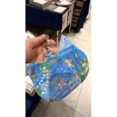 Marine's World票卡伸縮拉鍊包