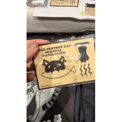 kidori貓咪2入造型書籤組