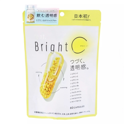 Feat.Bright C緩釋型持續型維生素C美肌膠囊