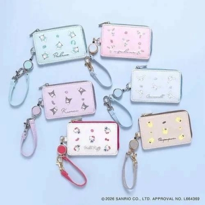 Sanrio After school memories系列合皮伸縮票卡套